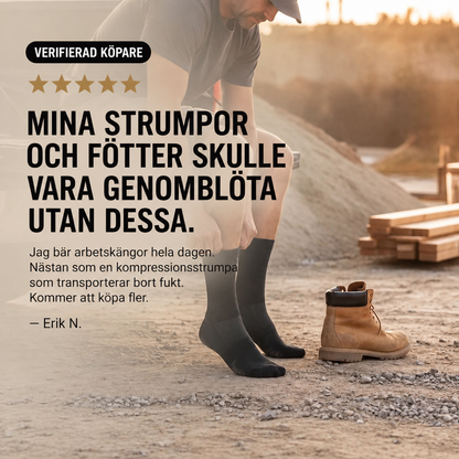 Fortrik™ Mellan – Arbetsstrumpor för skyddskängor